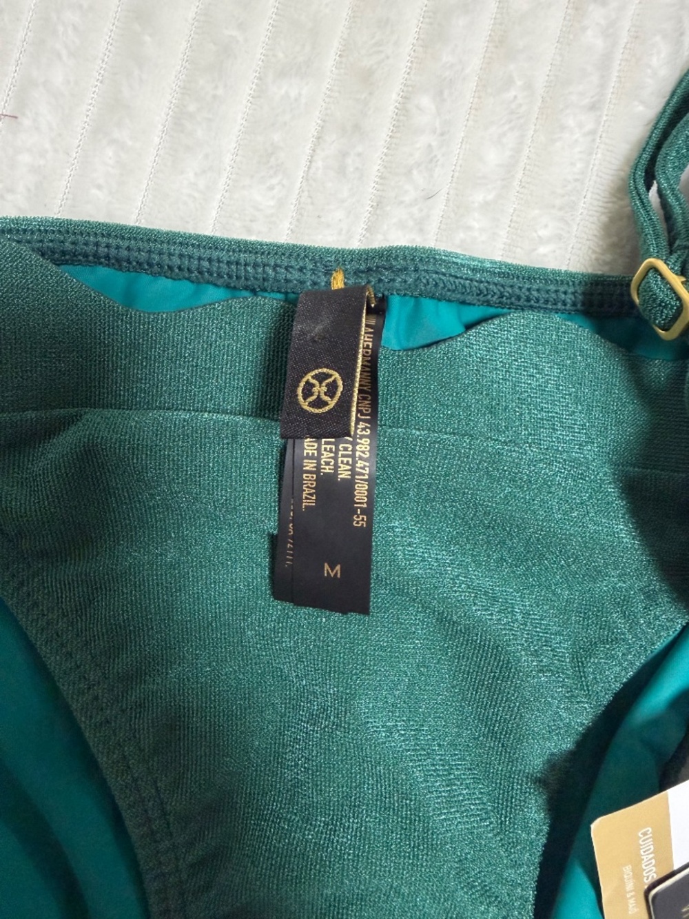 ViX by Paula Hermanny Solid Lou Triangle Bikini Set - Picture 10 of 10